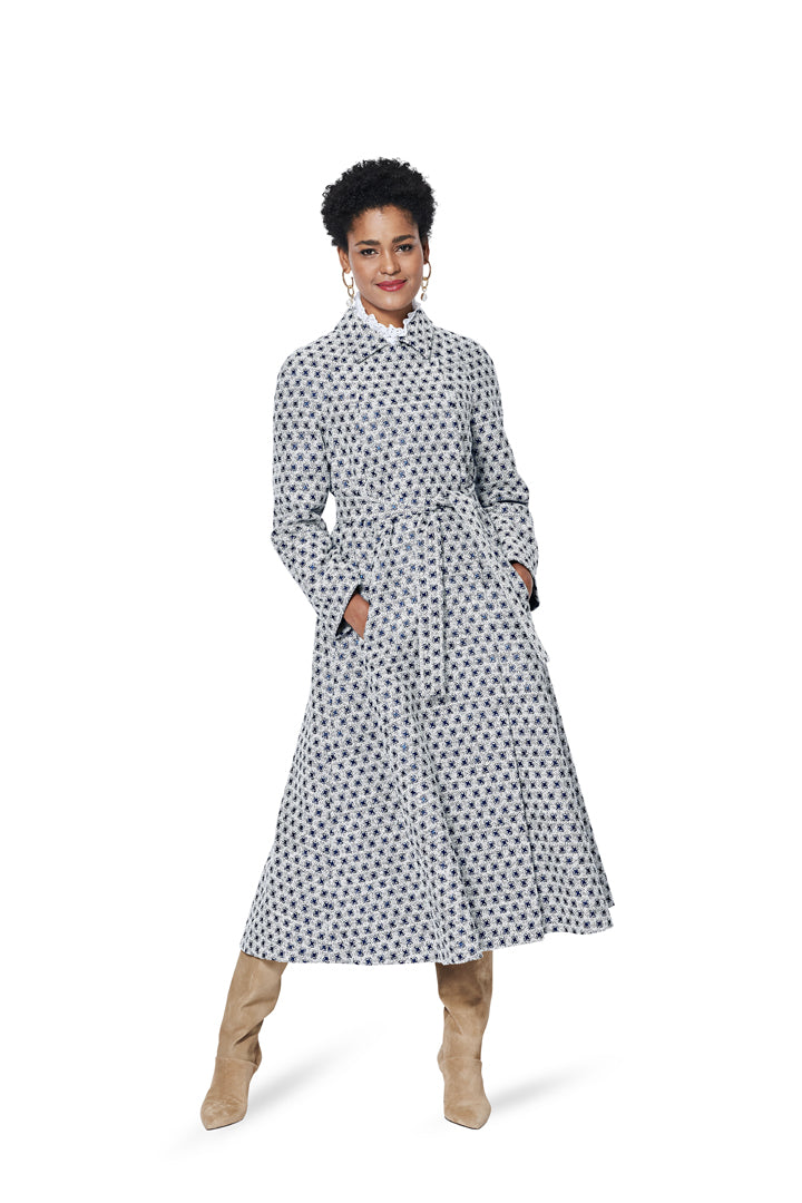 Patron de manteau court et long Burda 5949