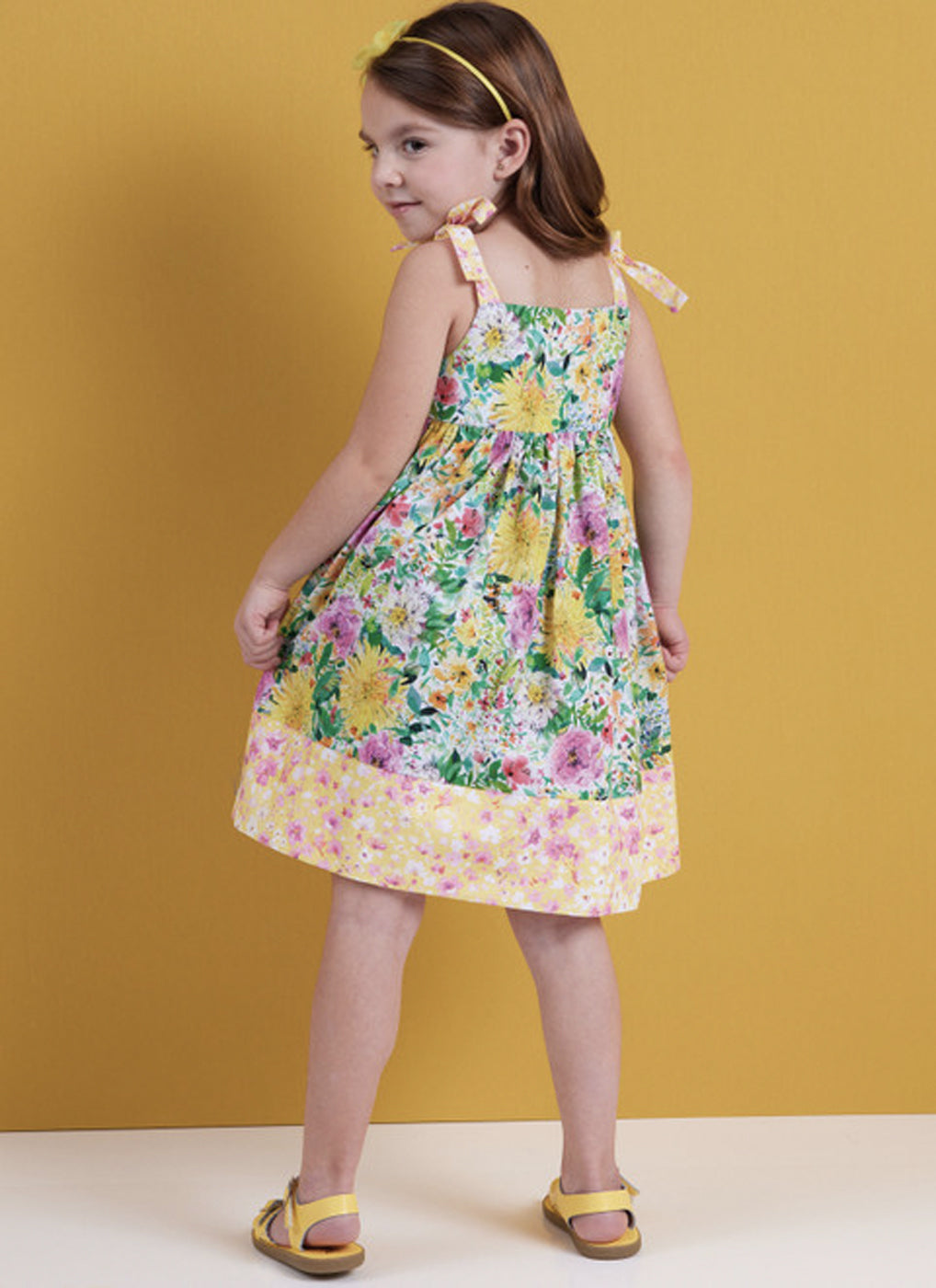 Patron de robe, haut, pantalon enfant, Butterick 6952