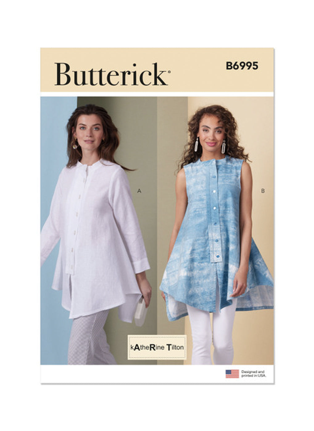 Patron hauts à pieds de col femme, Butterick 6995