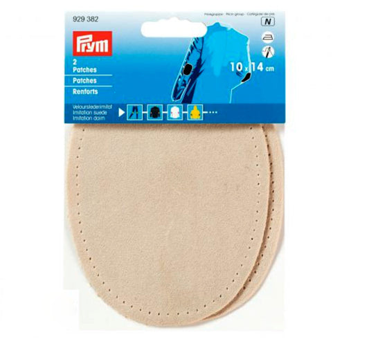 Renforts coudes & genoux, renfort thermocollant sable, 10x14cm Prym 929382