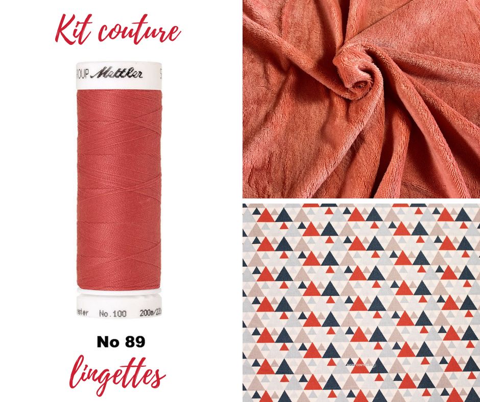 Kit couture lingettes démaquillantes