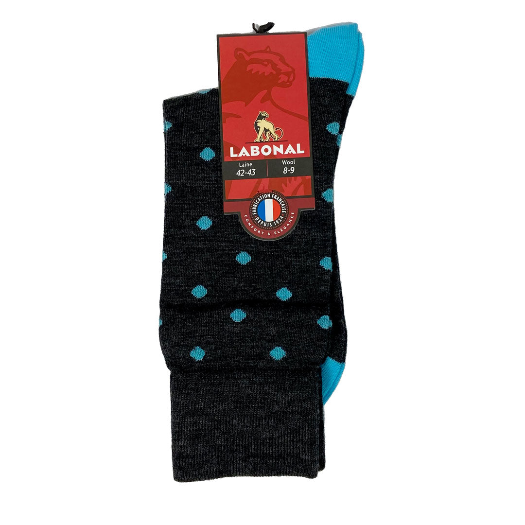 Chaussettes Pois laine, chaussettes homme