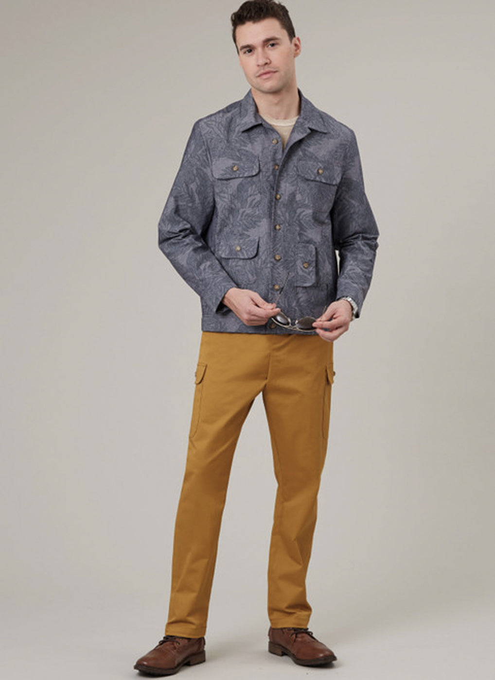 Patron de veste, short et pantalon pour homme McCall's 8393