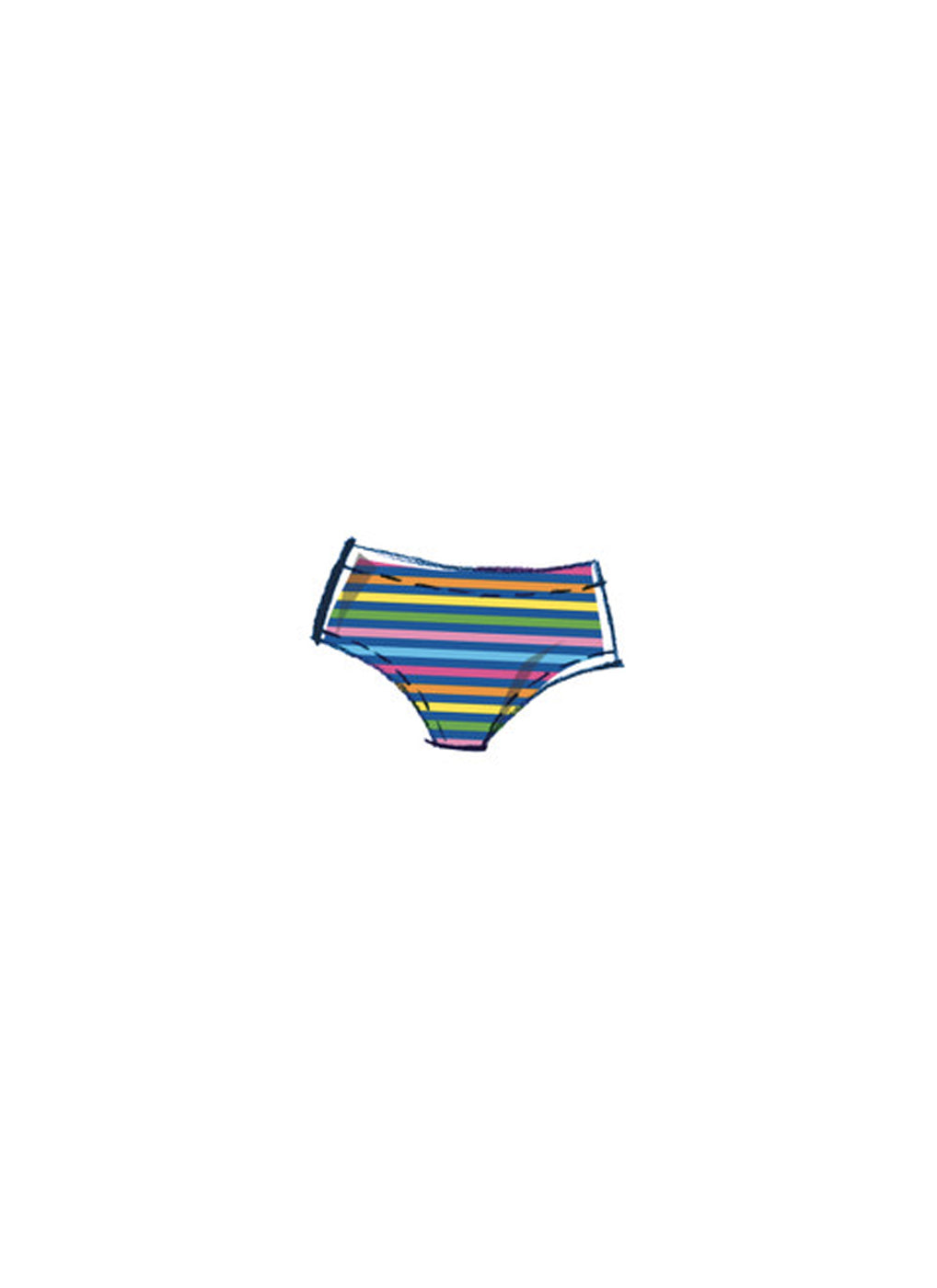 Patron maillot de bain, haut, short et bikini enfant, McCall's 8395