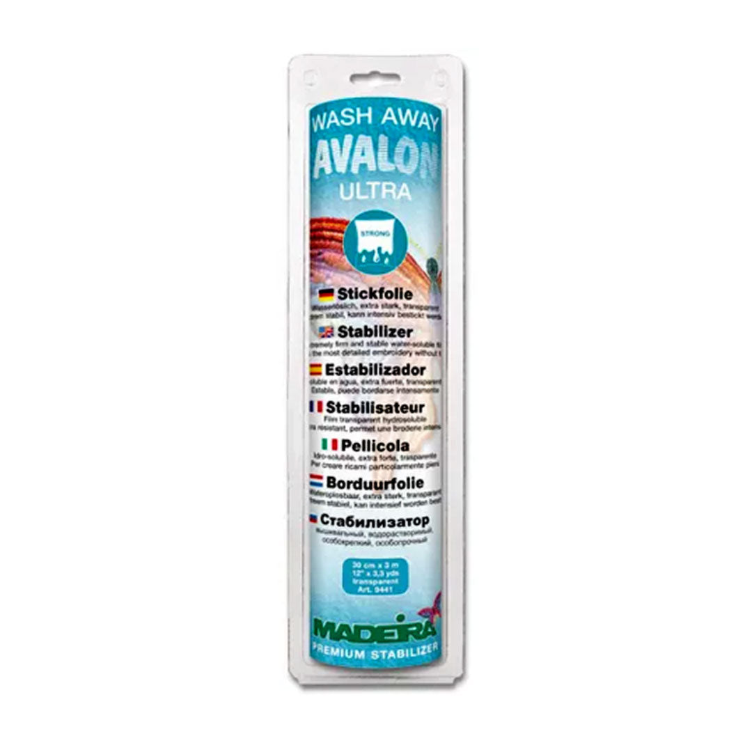 Stabilisateur de broderie hydrosoluble Avalon Strong 3mx30cm, Madeira