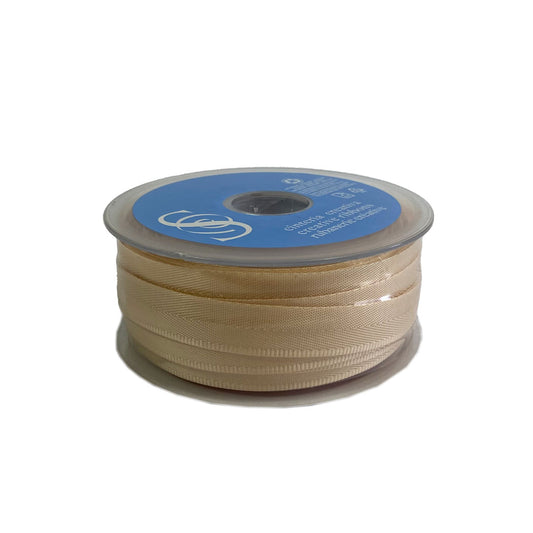 Talonnette pour ourlet de pantalon, beige clair, 15mm Spiral Safisa