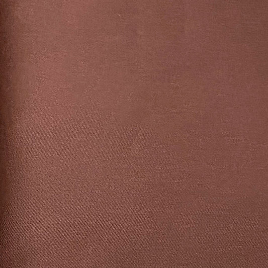 Tissu gabardine uni couleur chocolat, 50cm