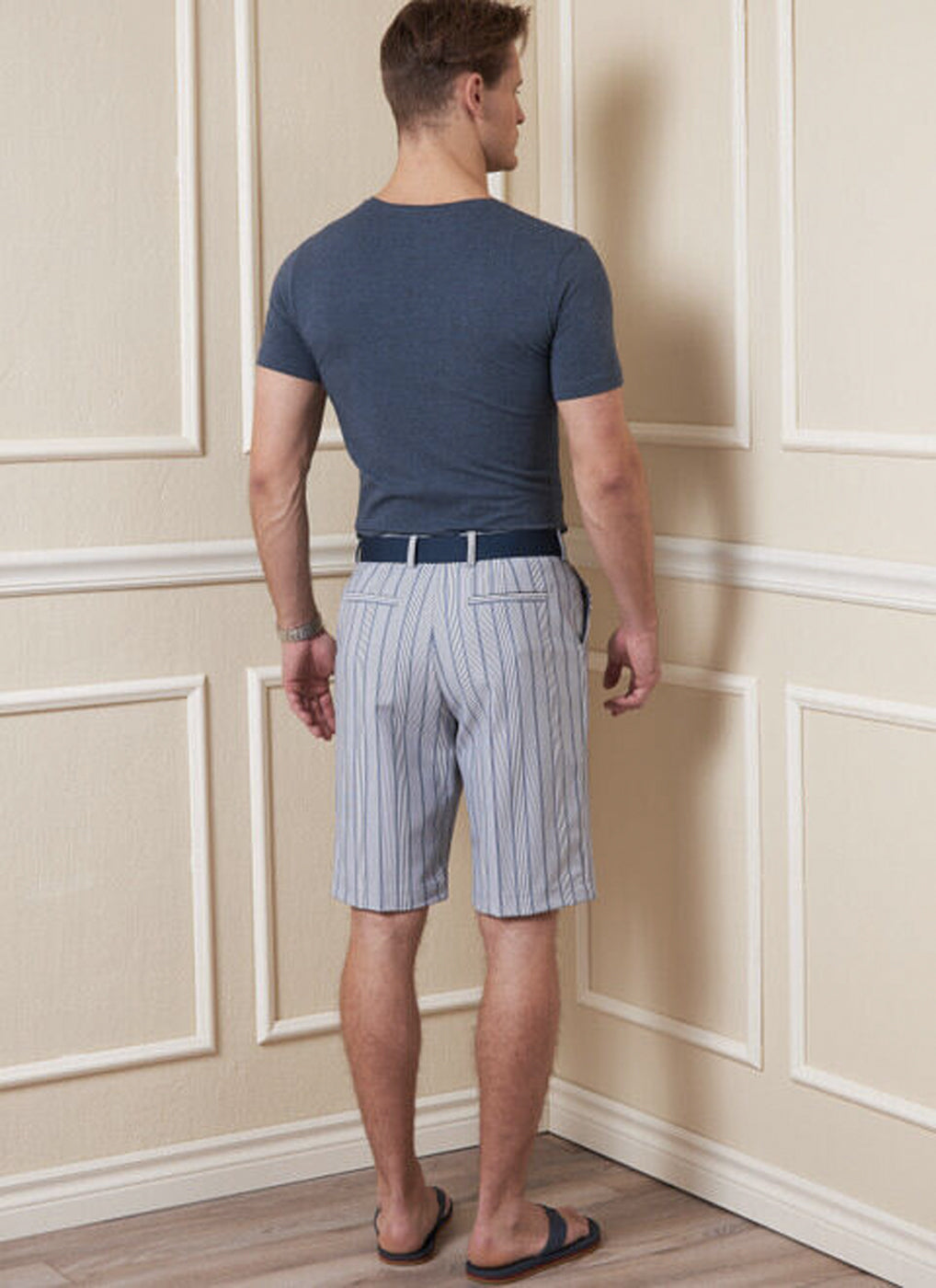 Patron short et pantalon Vogue 1896, Patron couture homme