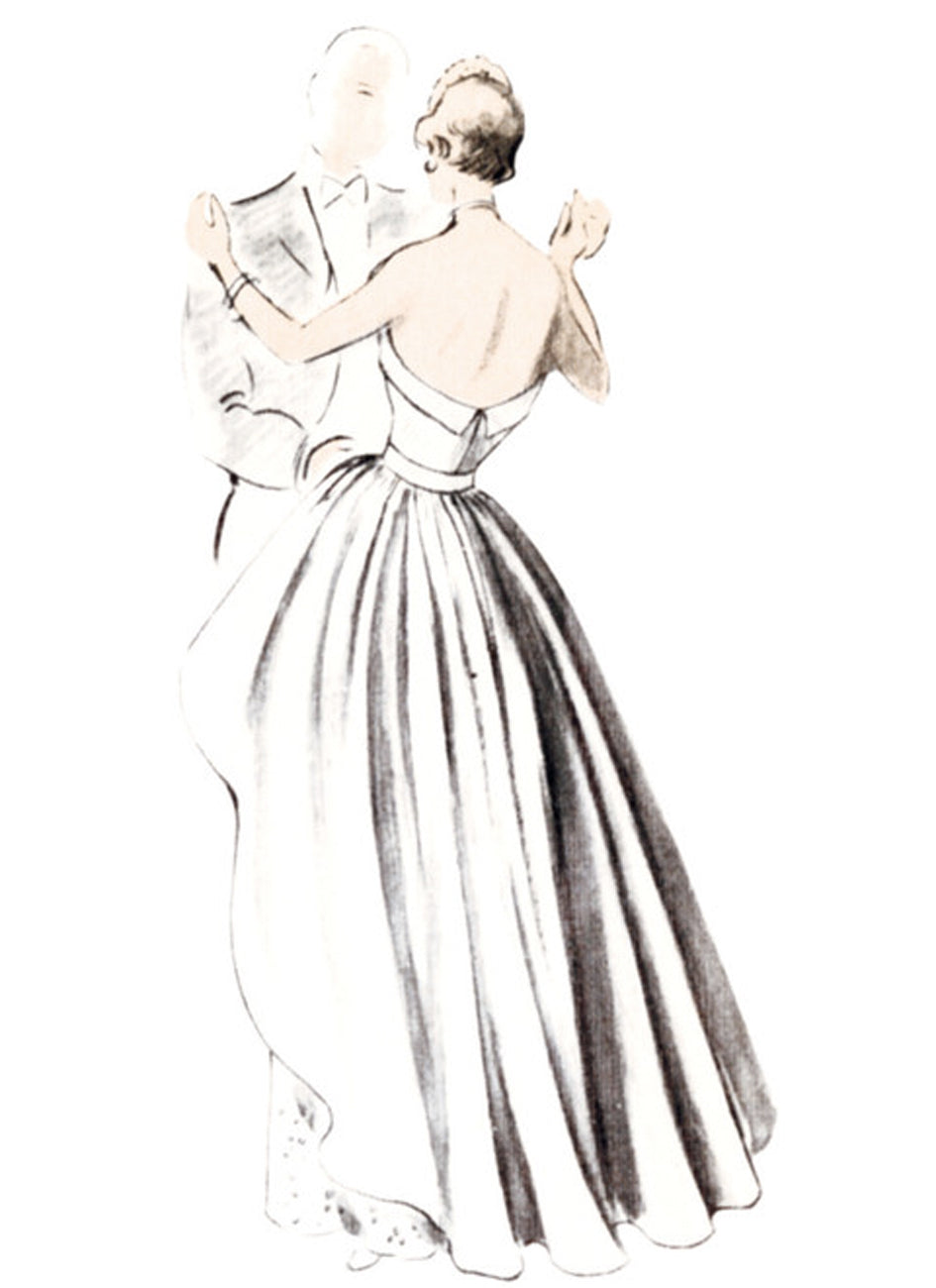 Patron couture femme, patron de robe vintage Vogue 1963