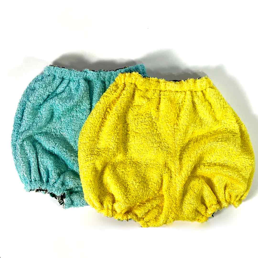 Tissu micro éponge pour bloomer, lingettes démaquillantes