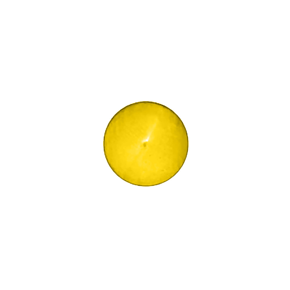 Bouton polyester jaune