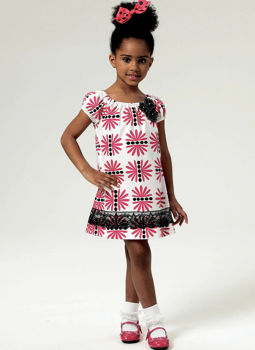 Ensemble robe, top et pantalon pour enfant Butterick 5776