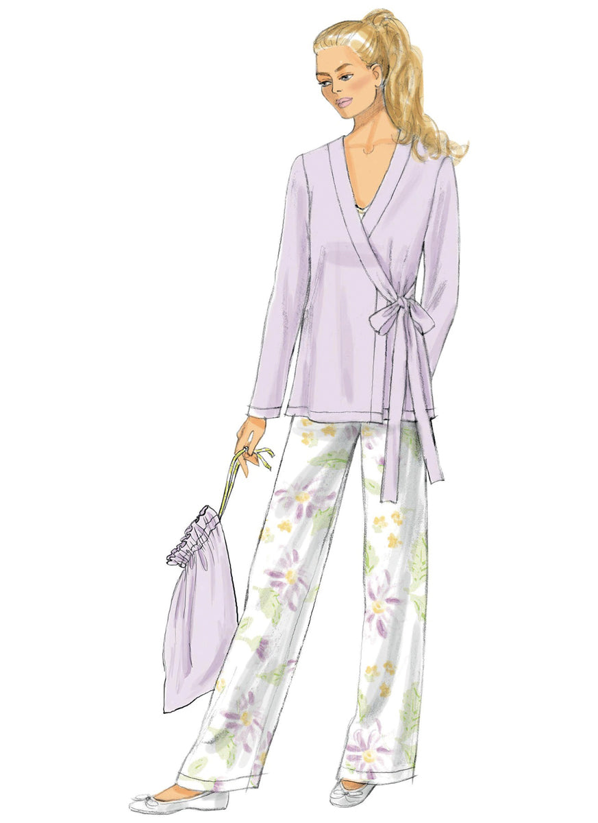 Chemises de nuit, pantalons de pyjama Butterick 5963