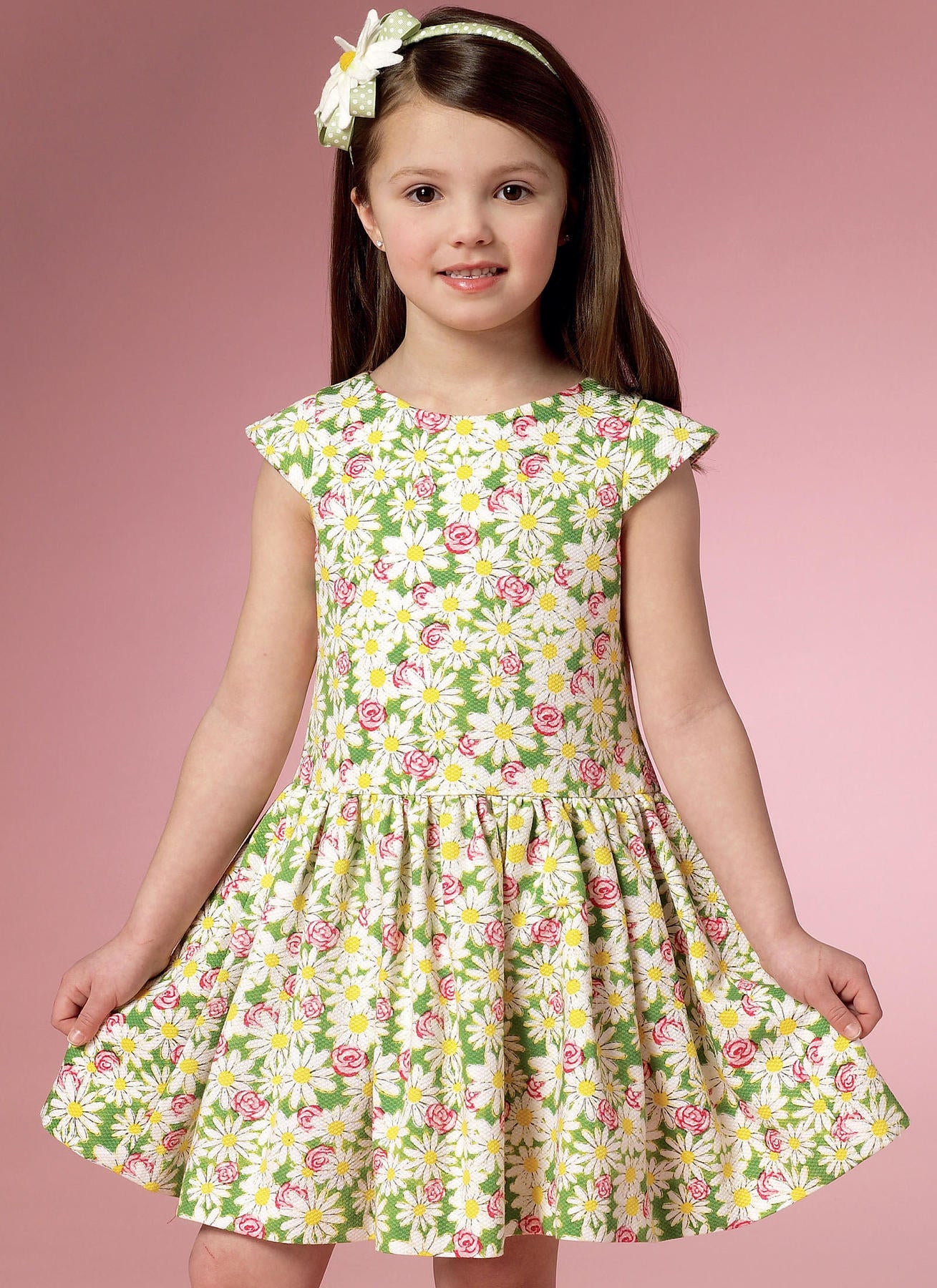 Patron de couture robes de fête bébés et enfants Butterick 6201