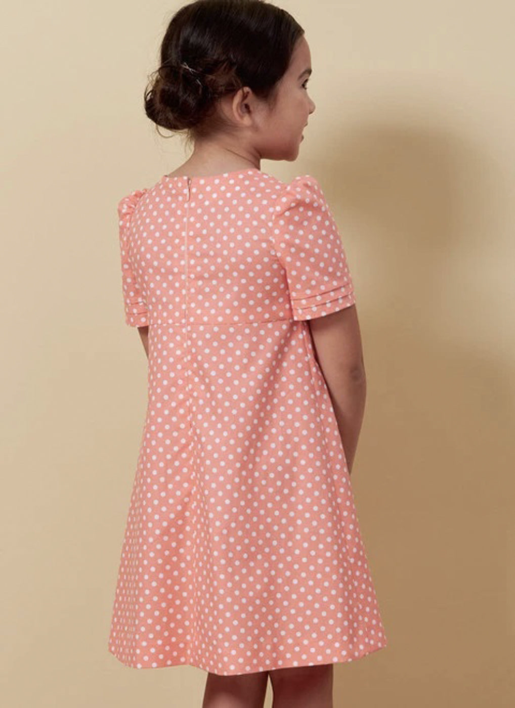 Patron de couture robe trapèze enfant Butterick 6886