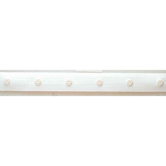 Bouton pression sur ruban à coudre, bouton pression plastique Prym, blanc