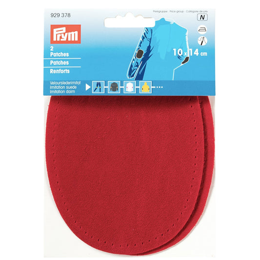 Renforts coudes, renfort thermocollant rouges, 10x14cm Prym 929378