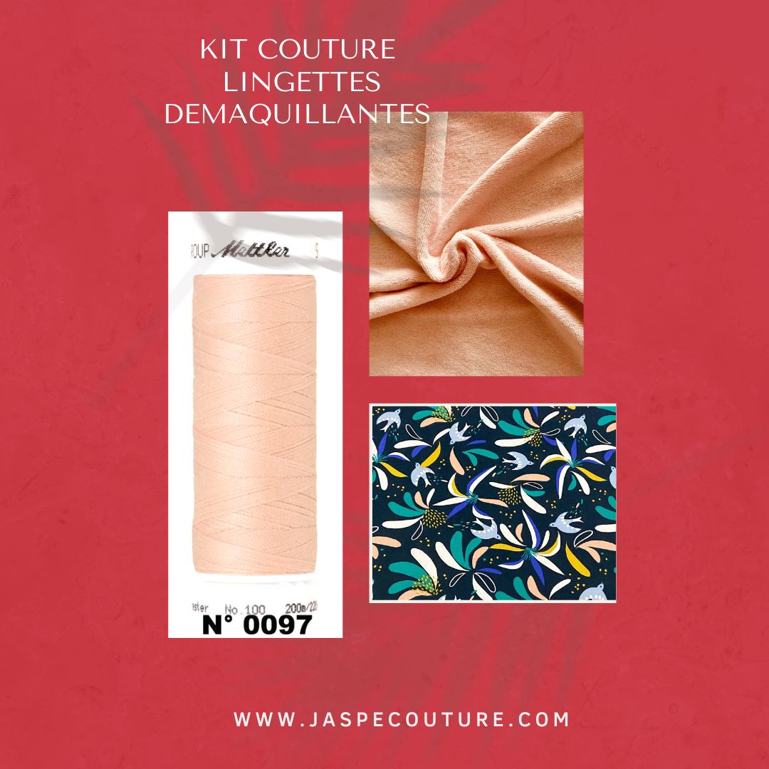 Kit couture lingettes démaquillantes - 15% de remise !