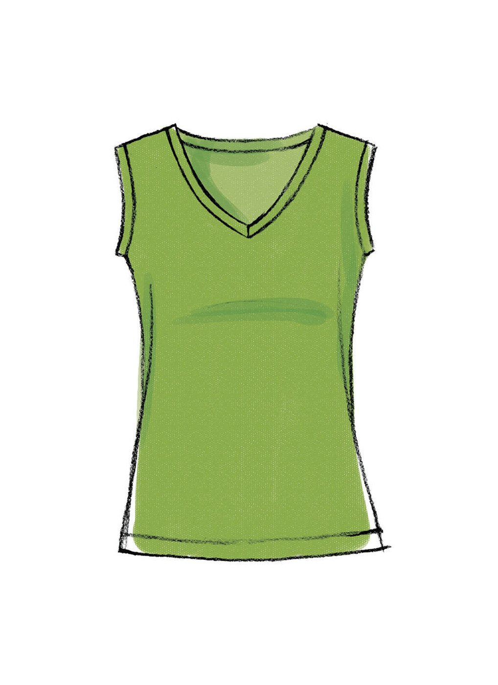 McCall's Patron Top et T-shirt femme