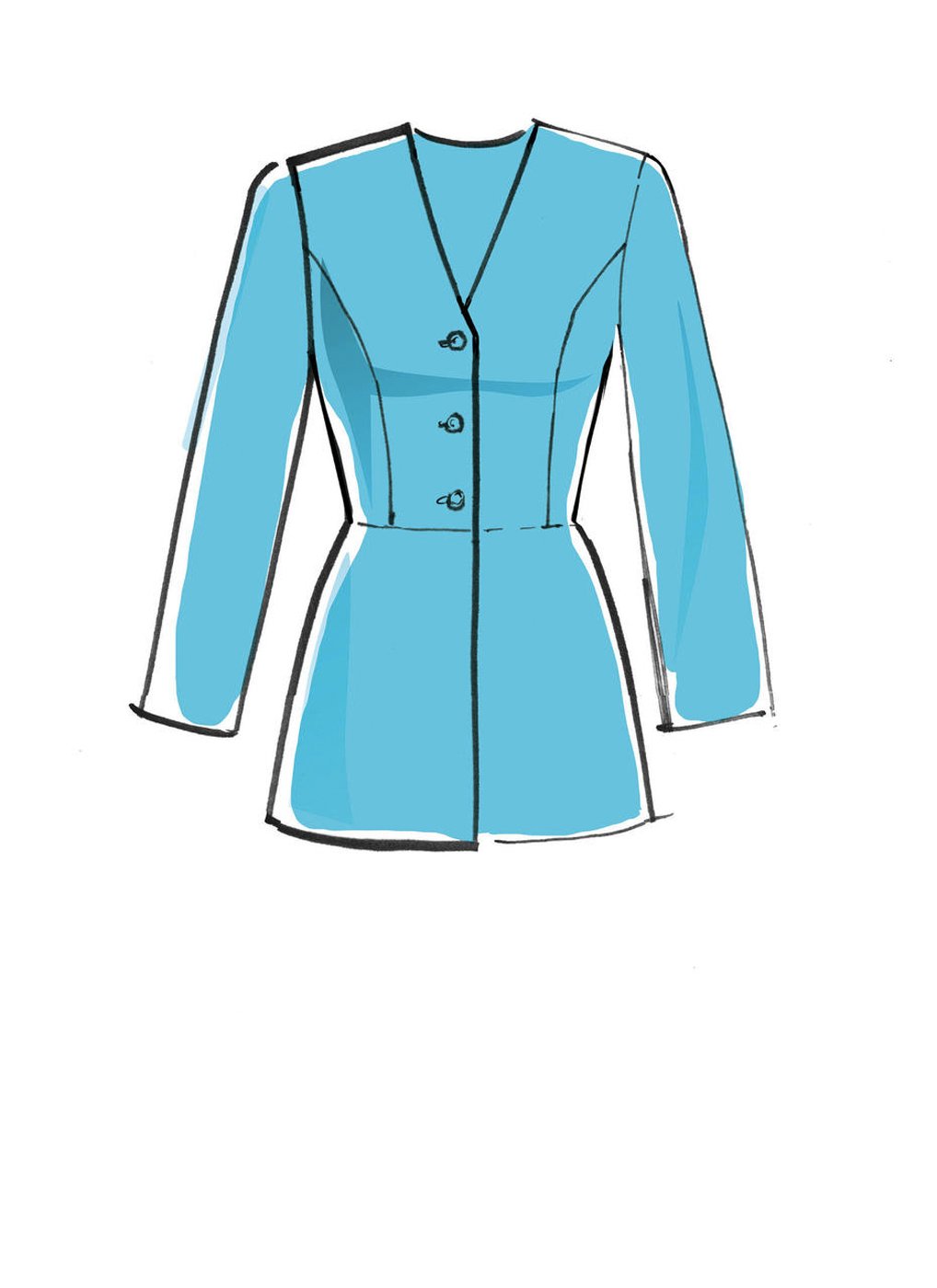 Patron veste dame, veste Peplum McCall's 8048