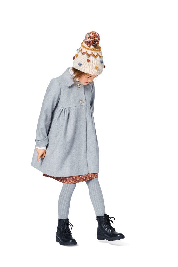 Patron Burda manteau et veste à col pour enfant Burda 9268