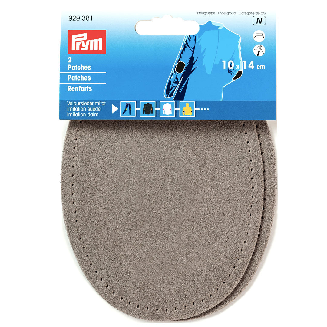 Renforts coudes, renfort thermocollant gris clair Prym 929381