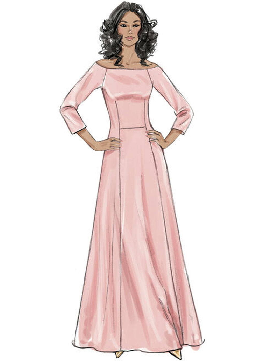 Patron de robe de mariée Butterick 6639