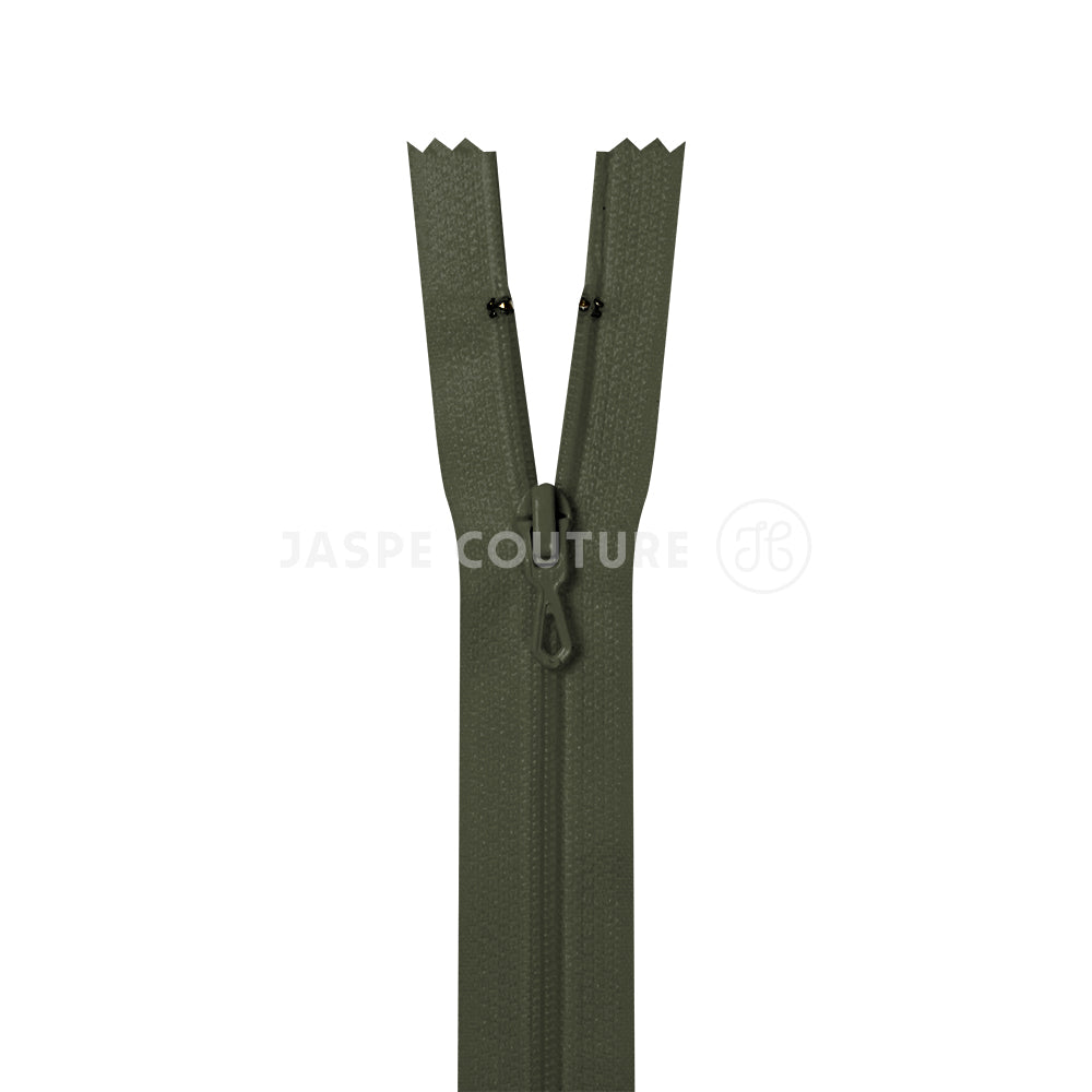 Fermeture eclair non separable chasse